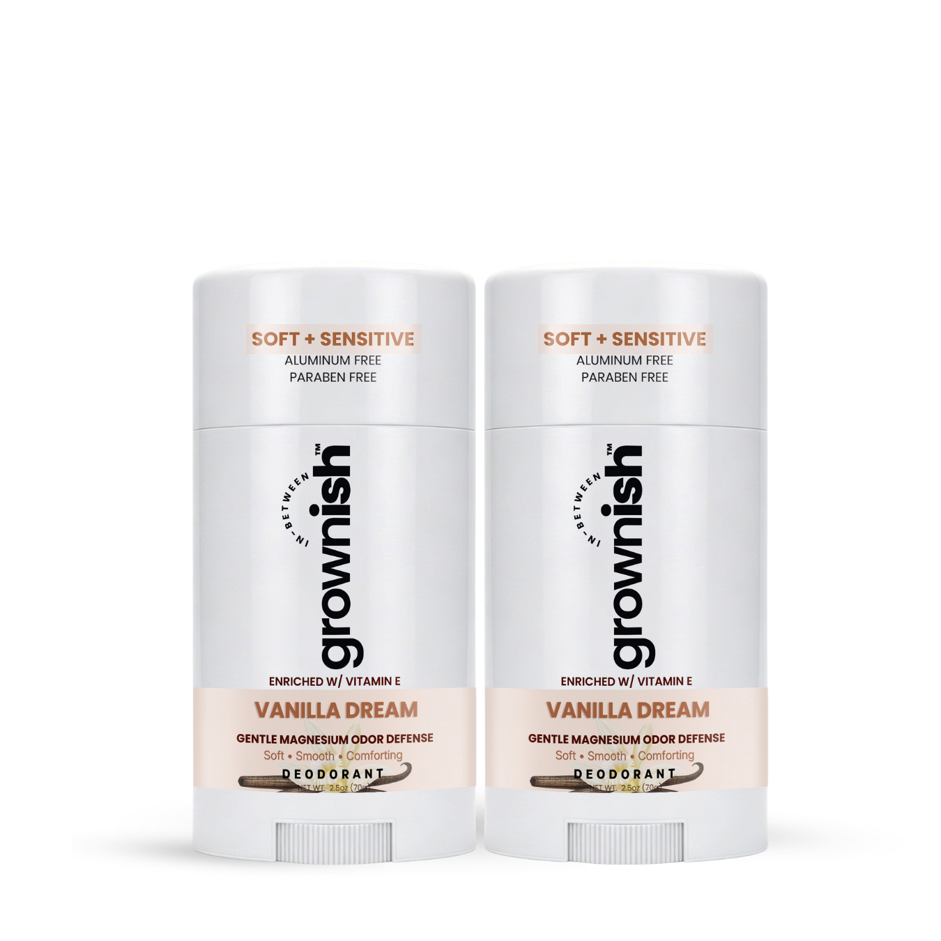 Vanilla Dream, Aluminum-Free Deodorant For Kids, Teen Girls & Women - Sensitive Skin formula