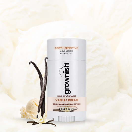 Vanilla Dream, Aluminum-Free Deodorant For Kids, Teen Girls & Women - Sensitive Skin formula