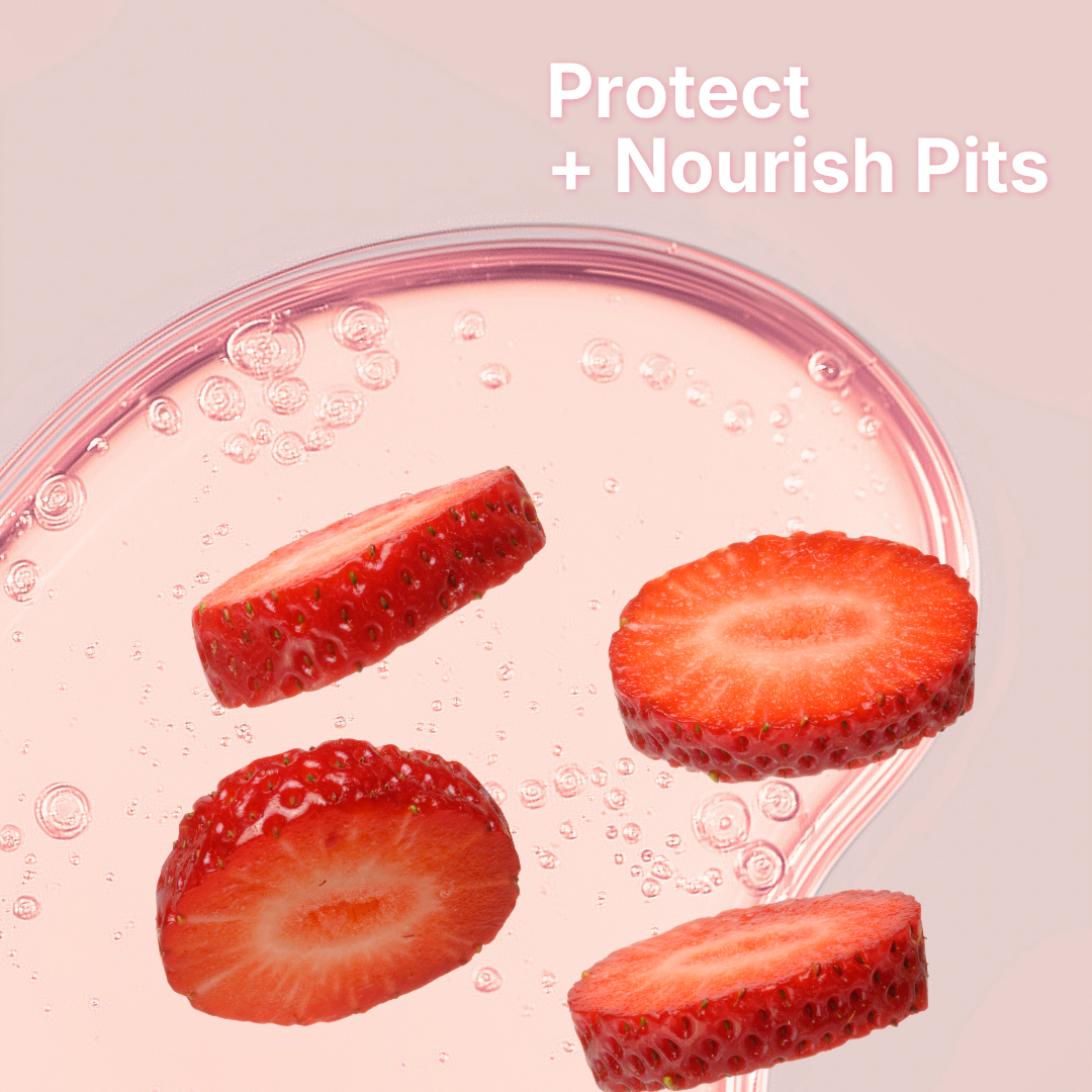 Strawberry Vanilla  Kids Deodorant for girls  |  Aluminum Free | Fresh Confidence 2.5oz