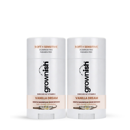 Vanilla Dream,  Aluminum-Free Deodorant For Kids, Teen Girls & Women - Sensitive Skin formula
