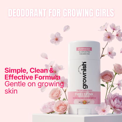 SWEET PINK Deodorant for Girls 8 up - (2.5oz)
