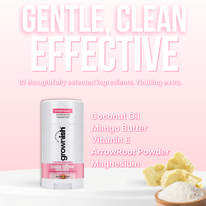 SWEET PINK Deodorant for Girls 8 up - (2.5oz)