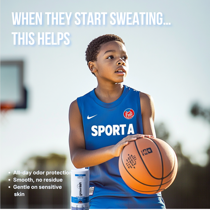 SPORT Deodorant for Boys ages 8up - Natural - Aluminum Free - Safe for Sensitive skin