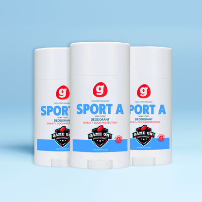 Grownish - SPORT A  Deodorant for Boys ages 8 up - Natural - Aluminum Free - Safe for Sensitive skin
