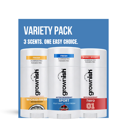 SPORT Deodorant for Boys ages 8up - Natural - Aluminum Free - Safe for Sensitive skin