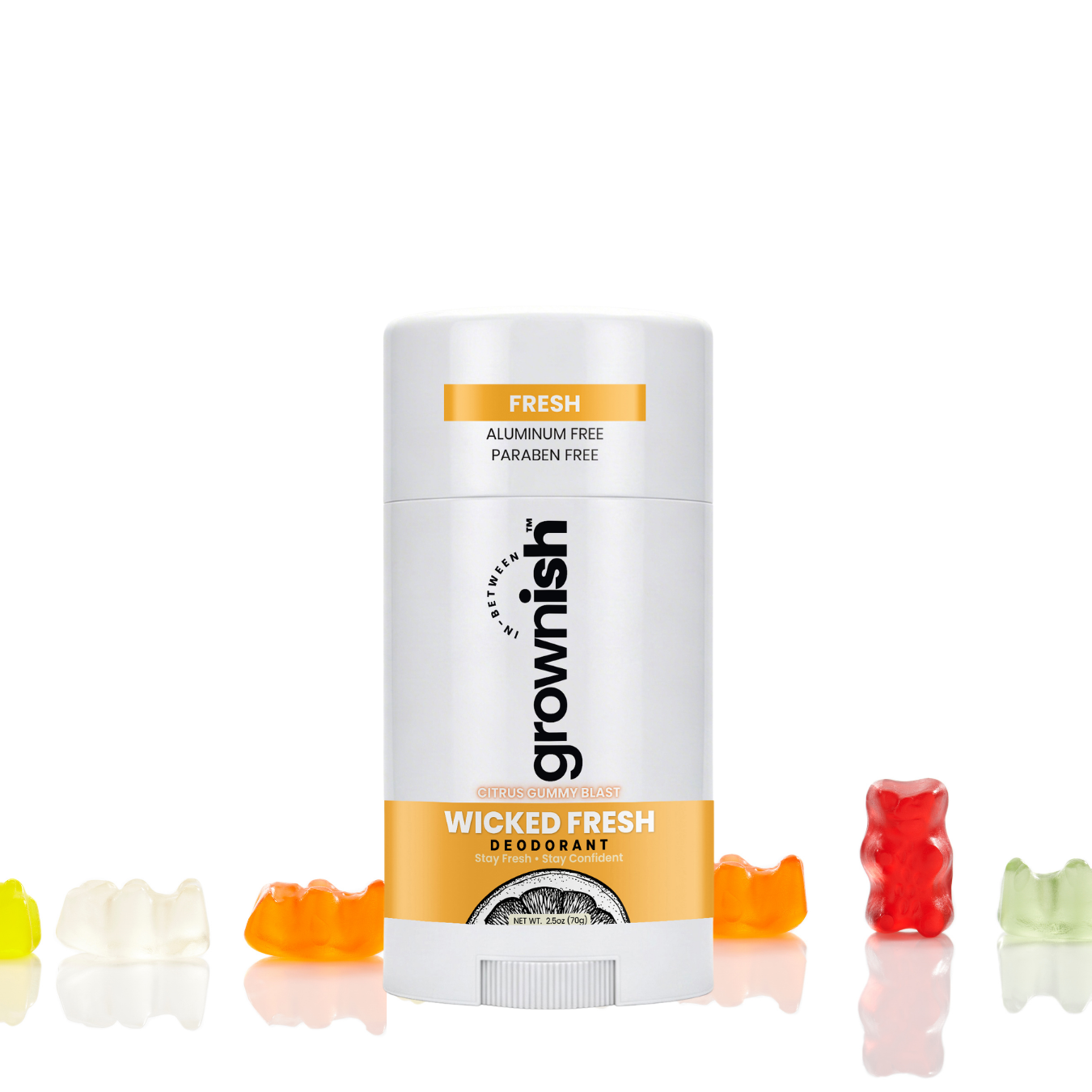 Wicked Fresh Kids Deodorant for Girls & Boys - Sport - Aluminum Free -  Sensitive Skin