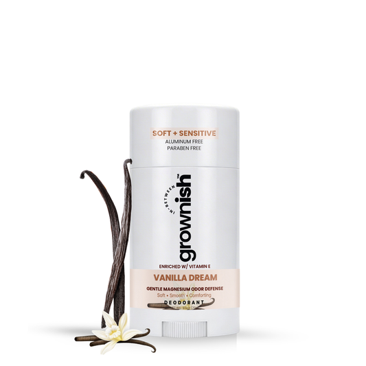 Vanilla Dream,  Aluminum-Free Deodorant For Kids, Teen Girls & Women - Sensitive Skin formula