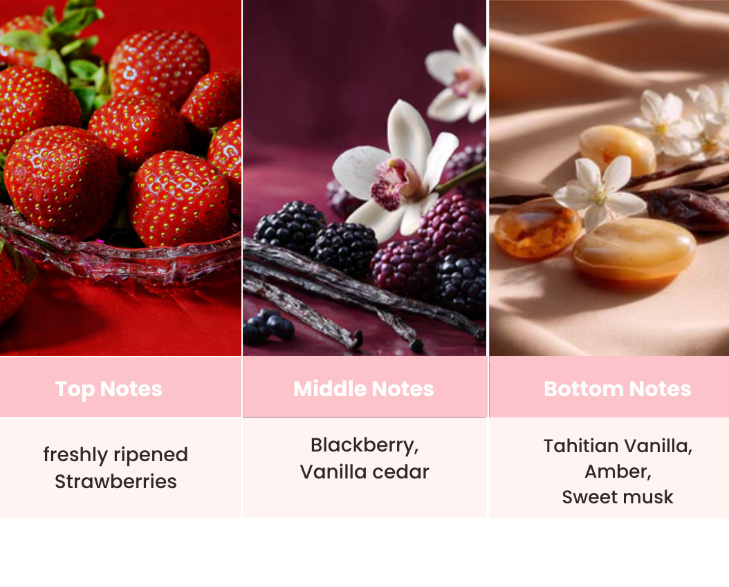 strawberry vanilla deodorant for girls