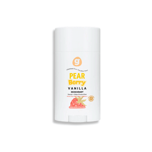 PEAR BERRY VANILLA - Deodorant for kids - SET OF 2 -  Aluminum Free - Paraben Free - 2.5oz