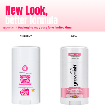 SWEET PINK Deodorant for Girls 8 up - (2.5oz)