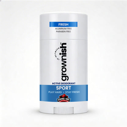 grownish, Sport Deodorant Stick, Fresh Scent, 2.6 oz deodorant for growing boys